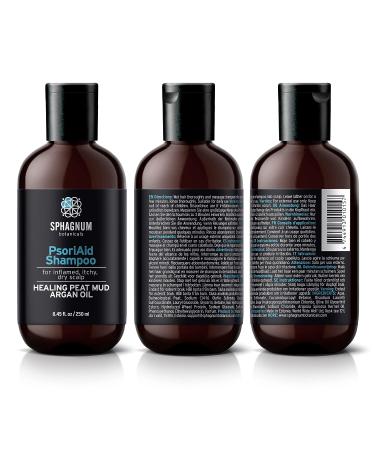 Psoriasis Scalp Treatment Shampoo | Peat Mud & Fulvic Acid Therapy | Soothes Itching & Redness | Coal Tar Free | 8.45 Fl Oz - Buy Online on GoSupps.com