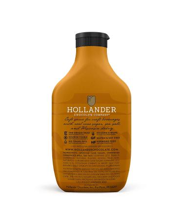 Hollander Caramel Caf Sauce | GMO Free | 14 fl. oz. Squeeze Bottle - Buy Online on GoSupps.com