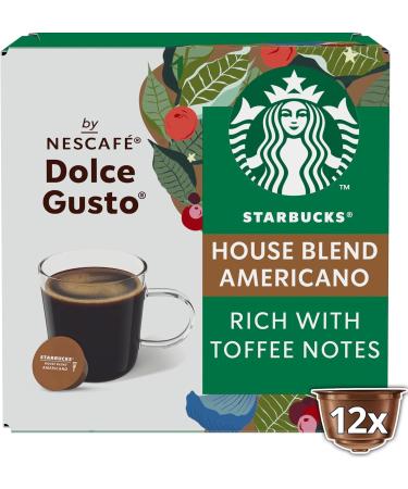Nestle STARBUCKS House Blend by Nescaf Dolce Gusto Medium Roast Koffiecapsules 6 x 12 72 Capsules - Buy Online on GoSupps.com