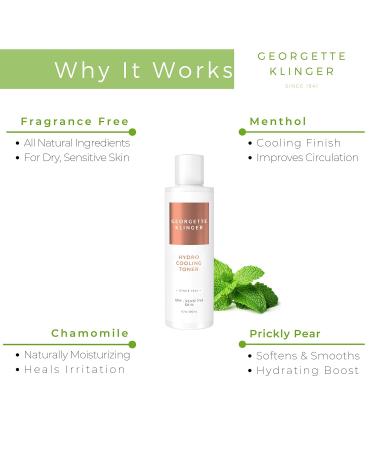 Georgette Klinger Hydro Cooling Face Toner - 6.7 oz 6.7 Fl Oz (Pack of 1) - Buy Online on GoSupps.com