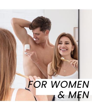 Jasmine & Rose Travel Size Natural Deodorant - Aluminum Free - 0.75 Fl Oz - Non-Toxic & Cruelty-Free - Buy Online on GoSupps.com