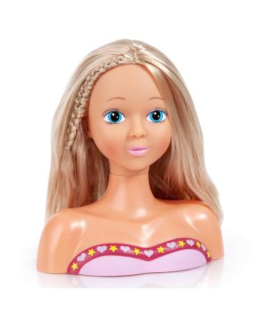 Amia 27 cm Make-Up & Hairdressing Head with Accessories | International Shipping Available - Buy Online on GoSupps.com