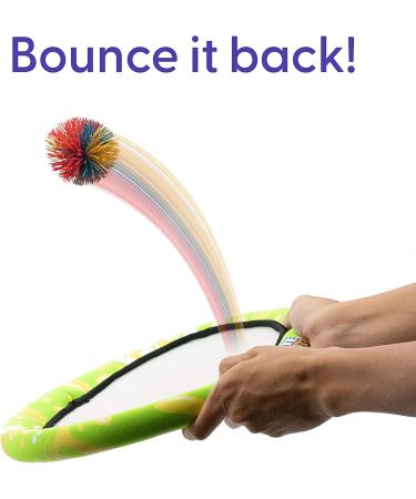 Sunlite Sports Bongo Discs - Outdoor Ball Paddle Game Set for Beach, Lawn, Backyard - Fun Beach Sports Toy - 2 Pack (Orange/Green) - Buy Online on GoSupps.com