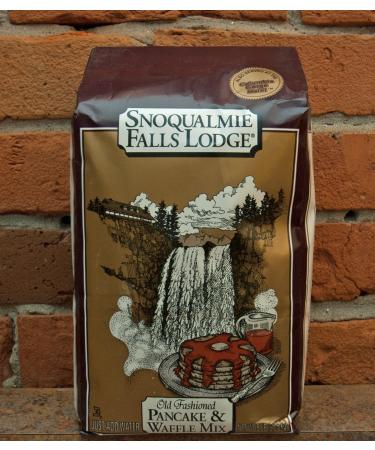 Snoqualmie Falls Lodge Pancake & Waffle Mix, Old Fashioned, 5-Pound Bag Old-Fashioned 5 Pound (Pack of 1)