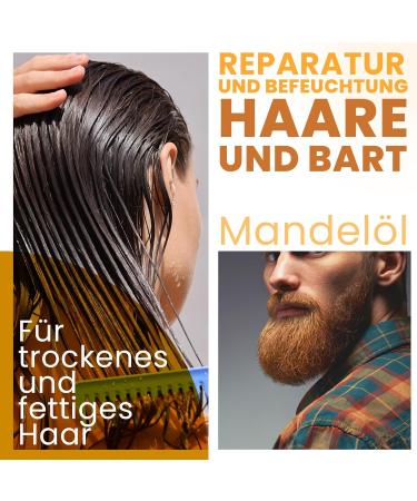 Bleumarine Bretania 100% Pure Sweet Almond Oil - Cold-Pressed Ideal for Pregnancy & Infant Care 2L Hair Mask & Moisturizer - Perfume-Free - Buy Online on GoSupps.com