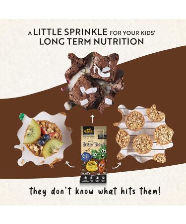 Focus Supplement for Kids Brain Boost - Omega-3 DHA Flaxseed Natural Focus & Attention Supplement for Kids with Attention Challenge Support Kids Focus Vitamins 3.52oz (100g) 3.53 Ounce (Pack of 1) - Buy Online on GoSupps.com