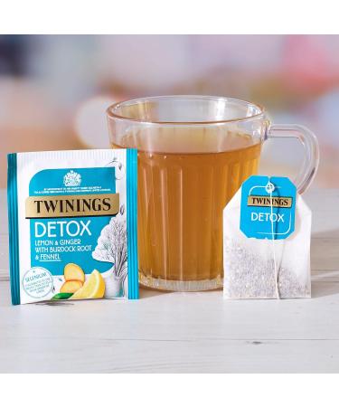  Twinings Twinings Superblends Pack of 20 Detox Wrapped Tea Bags - Buy Online on GoSupps.com