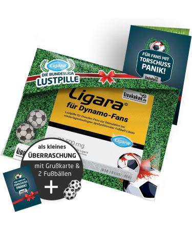Ligara Pleasure Pills for Dynamo Fans | Boost Football Desire | Peppermint Energy | Post-Defeat Relief | Single Dose from leaga-ligakao.de - Buy Online on GoSupps.com