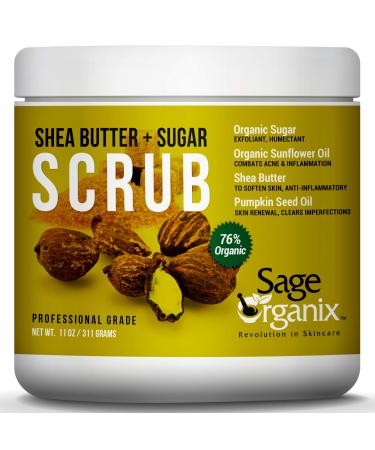 Shea Butter and Sugar Scrub