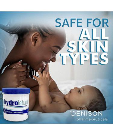 Hydrolatum Moisturizing Cream Tub: Hydrating Lightweight Non-Greasy Moisturizer for Women & Men Nourishing Lotion for Sensitive Skin Face & Body Cream for Soft Smooth 12oz - Buy Online on GoSupps.com