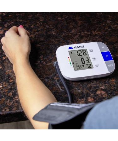 MABIS Universal Talking Blood Pressure Monitor - Upper Arm Irregular Heartbeat Detection 396-Reading Memory 4 User Profiles - FSA & HSA Eligible Shipping Worldwide - Buy Online on GoSupps.com