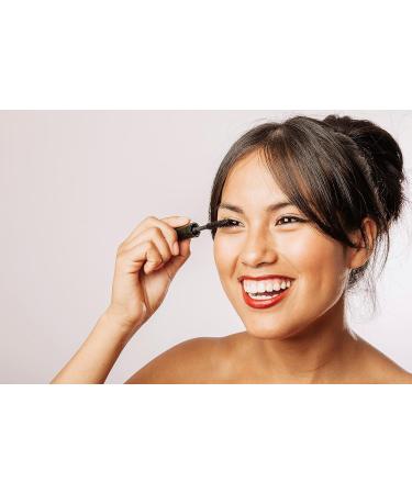 Clear Refillable Mascara/Oil Bottle with Brush, Mirror & Wiper - Eyelash Extension Brush - Tube Supplies - Buy Online on GoSupps.com
