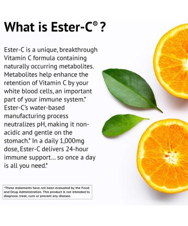 Ester C with Citrus Bioflavonoids 500mg - 225 Veg Tablets by American Health Products - Buy Online on GoSupps.com