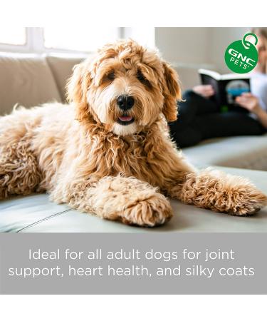 Meta Title: GNC Pets Ultra Mega Fish Oil Supplement for Dogs - Hip & Joint Health, Shedding Support - 16oz Beef Flavor - Buy Online on GoSupps.com
