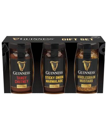 Guinness Gourmet Chutney Mustard and Marinade as a set of 3