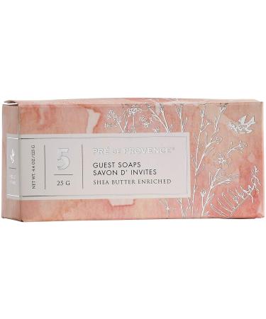 Pre De Provence Luxury Rose Guest Gift Soap Set - 0.9 oz (Pack of 5) - Buy Online on GoSupps.com