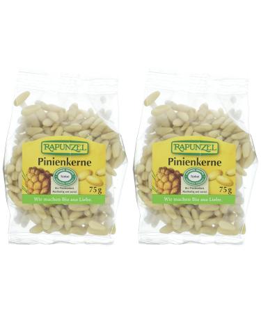 Buy Organic Rapunzel Pine Nuts - Pack of 2 (2 x 75g) | International Shipping - Buy Online on GoSupps.com