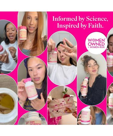 200 DIM Supplement for Women - Estrogen Metabolism & Hormone Harmony | PMS Menopause & Perimenopause Support - Vegan 60 Day Supply with Bioperine - Buy Online on GoSupps.com