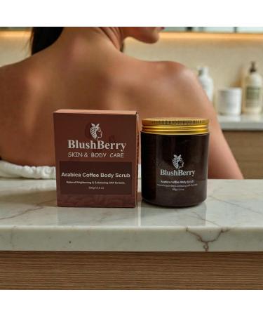 Arabica Coffee Mineral Salt Body Scrub with Organic Coffee Natural Exfoliating Body Scrub Spa-Inspired Body Care Formula for Smooth Soft Skin 350 grams - Buy Online on GoSupps.com