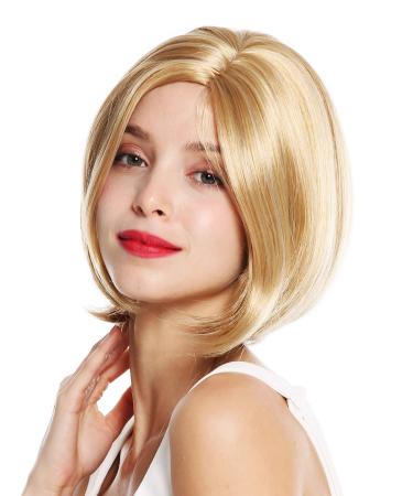 WIG ME UP - GFW984-BS24B wig ladies bob parting middle parting blonde straight short hair wig