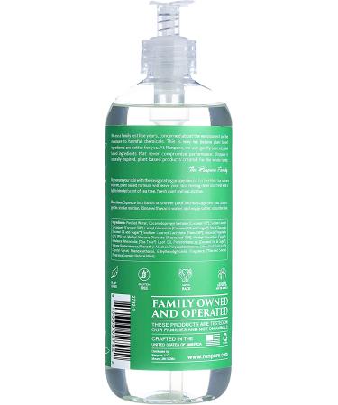 Renpure Tea Tree Mint Body Wash 19 fl oz - Refreshing Moisture & Cleanser - Buy Online on GoSupps.com