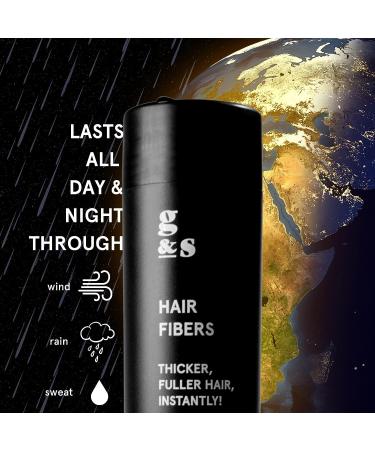 Grace and Stella Hair Building Fibers - Medium Brown (22g) - Instantly Thicken Thinning Hair - Cover Bald Spots Discreetly - Buy Online on GoSupps.com