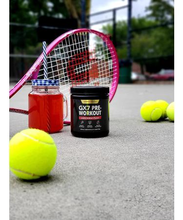 Vitamin Bounty GX7 Sugar-Free Pre Workout Powder - Keto Energy Supplement with Beta-Alanine & Caffeine - Watermelon Flavor - 20 Servings - Buy Online on GoSupps.com