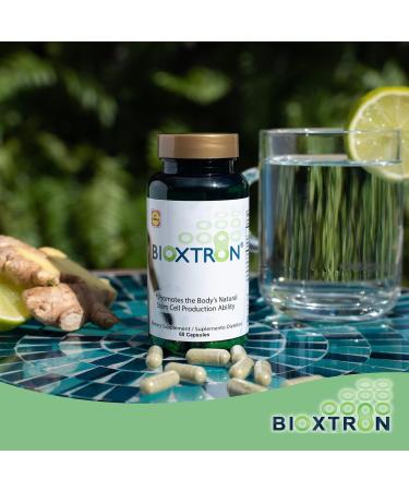 Bioxtron Natural Stem Cell Supplement Capsules - Blue Green Algae Spirulina Energy Support - 60 Capsules 60 Count (Pack of 1) Capsules - Buy Online on GoSupps.com