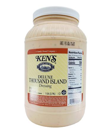 Ken's Foods 1 Gallon Deluxe Thousand Island Dressing