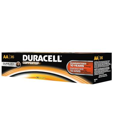 Duracell MN15P36 AA Alkaline Batteries - 36 Count Standard Battery Pack for Reliable Power - Fast International Shipping - Buy Online on GoSupps.com