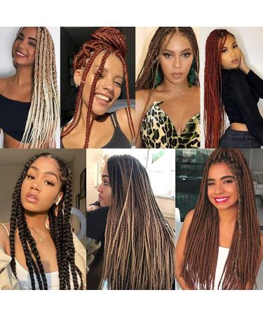 Xtrend 26 Inch EZ Braids 8Packs Yellow Pre-Stretched Easy Braiding Hair Extensions for Box Braids Hair Hot Water Setting Synthetic Fiber Hair Extensions Yellow# 26 Inch (Pack of 8) Yellow - Buy Online on GoSupps.com