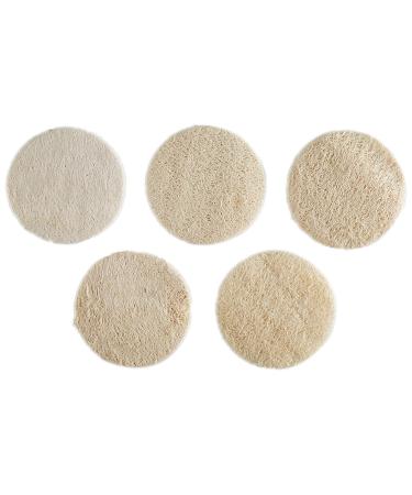 CROLL & DENECKE Loofah Peeling Pads - 5 Round Exfoliating Pads for Smooth Skin | International Shipping - Buy Online on GoSupps.com