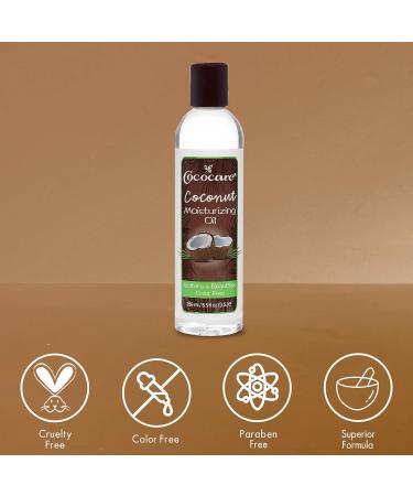 Cococare Coconut Moisturizing Oil 8.5 Fl Oz - Natural Coconut Oil for Deep Hydration & Nourishment | International Shipping Available - Buy Online on GoSupps.com