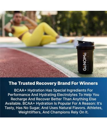 BCAA Powder + HYDRATION Electrolyte Formula | 7G BCAA, 2.5G Electrolytes per Serving | Muscle Recovery & Support | Non-GMO, Gluten Free, Keto Friendly, Zero Sugar | Natural Flavor | 30 Servings | 2pk - Buy Online on GoSupps.com