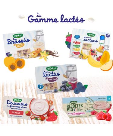 Bl dina Dessert au fromage blanc pour b b D s 8 Mois Mirabelles de Lorraine 1x(4x100 g) Mirabelles de Lorraine 100 g (Lot de 4) - Buy Online on GoSupps.com