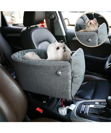 Cathpetic Dog Car Seat - Portable Washable Cat Booster Seat with Safety Tethers - Buy Online on GoSupps.com