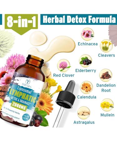 Tervaies Herbal Defense Duo: Lymphatic Drops + Adrenal Support - Buy Online on GoSupps.com
