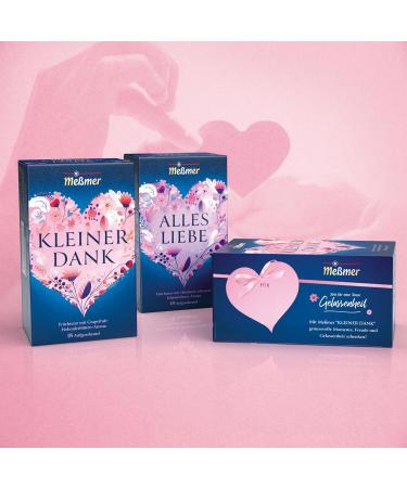 Messmer Small Thanks Elderflower Grapefruit Tea - 18 Gluten-Free Lactose-Free Vegan Tea Bags | Exclusive Online Availability - Buy Online on GoSupps.com