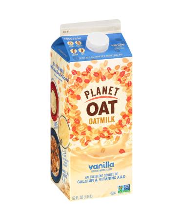 Planet Oat Oatmilk Vanilla - 52 fl oz | Dairy-Free Alternative - Buy Online on GoSupps.com