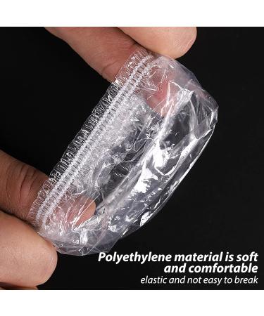 100 Pack Disposable Ear Protectors Clear Ear Covers for Shower Waterproof Shower Ear Cover Clear Disposable Ear Protectors for Hair Dye Shower Bathing Salon - Buy Online on GoSupps.com