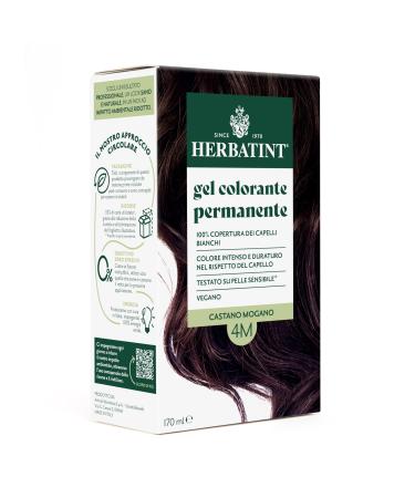 Herbatint Herbatint Permanent Hair Color Gel 4M Mahogany Brown - 170 ml | Ammonia-Free 100% Gray Coverage | For Sensitive Skin with 8 Natural Organic Extracts