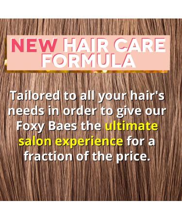 FoxyBae 12-in-1 Hair Mask for Dry & Damaged Hair - Argan Oil, Biotin & Shea Moisture Treatment (8 oz) - Buy Online on GoSupps.com