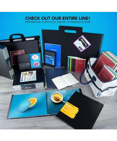 Itoya ProFolio Expo 14x17 Black Art Portfolio Binder | 24 Plastic Sleeves | Presentation Book for Artwork Display and Storage - Buy Online on GoSupps.com