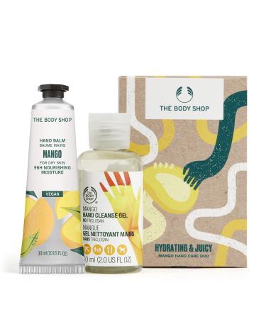 The Body Shop Hydrating & Juicy Mango Hand Care Duo Gift Set Vegan