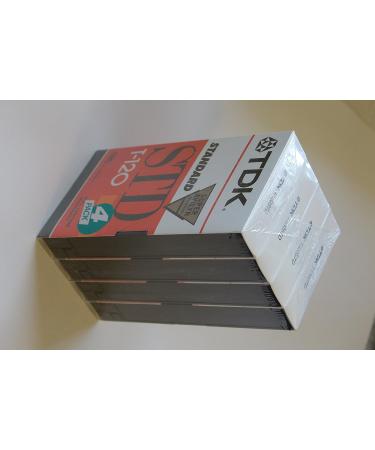 TDK Video Tape T120  Pk/4 (T-120RVS4) - Buy Online on GoSupps.com