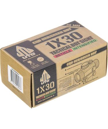 UTG 3.8 ITA Red/Green CQB Dot Sight with Integral Mount - Black - Buy Online on GoSupps.com