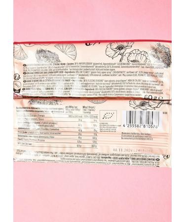 KoRo - Organic Oat Bar Lemon Poppy Seeds 15 x 60 g - Lemony-hazelnut flavor - With cashew nuts and dried morello cherries - Gluten-free and vegan - Buy Online on GoSupps.com