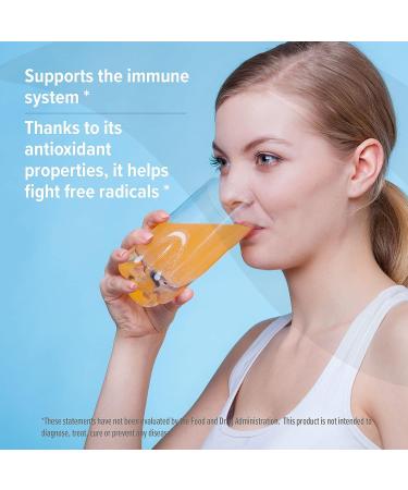 ORZAX Vitamin C 1000mg Effervescent Tablets - Immune Support & Antioxidant Booster - Sugar-Free & Non-GMO - Skin & Joint Health - Orange Flavored - Buy Online on GoSupps.com