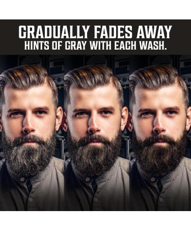 Viking Revolution Men's Beard Dye - Dark Brown Grey Reducing Shampoo & Conditioner - Mustache Color & Beard Wash 4 Oz - Buy Online on GoSupps.com
