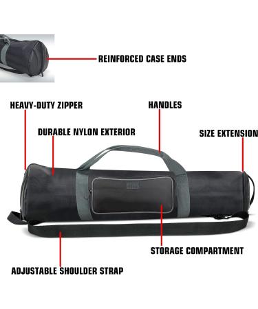 USA Gear Refractor Telescope Case Bag | Adjustable Extension, Storage Pocket & Strap | Fits Telescopes/Tripod 21-35 inches | Compatible with ToyerBee, Gskyer, Celestron & More - Buy Online on GoSupps.com